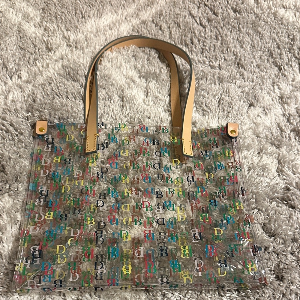 Transparent Multicolor Tote Bag